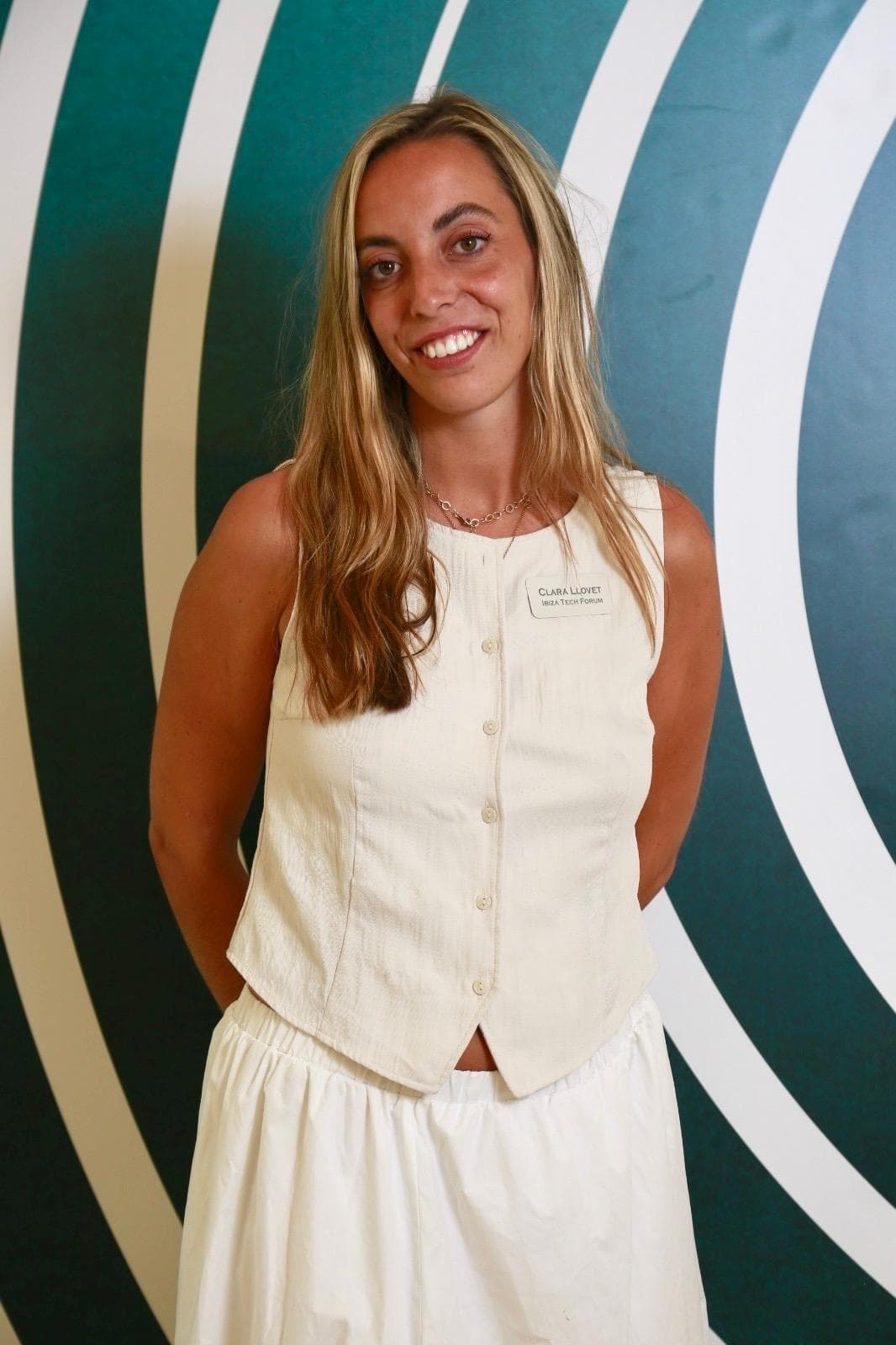 Clara Llovet, del equipo de Nakalabs, en Ibiza Tech Forum
