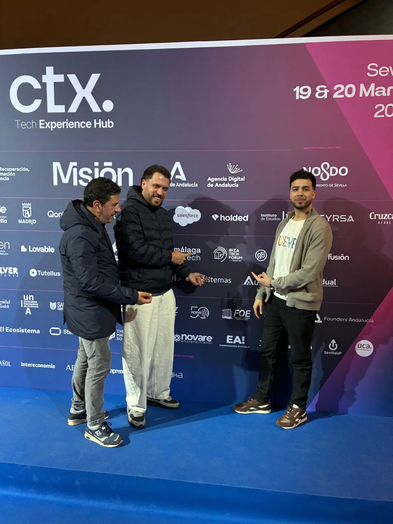 Equipo de Nakalabs en CTX Tech Experience Hub, Sevilla