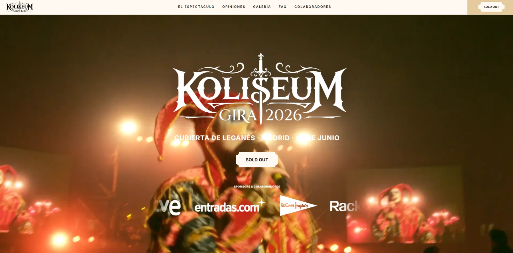 Koliseum: An entire tour run from a single system