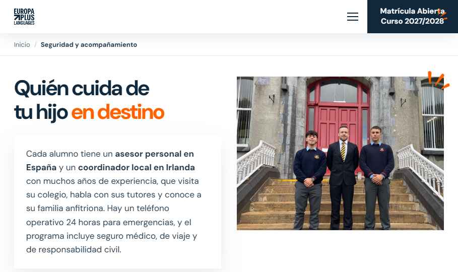 Seguridad y acompañamiento